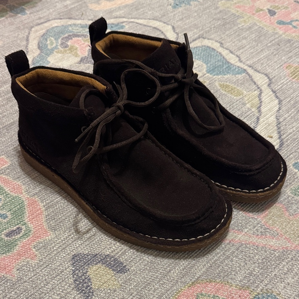 Ariat Men's Dark Brown Suede Boots